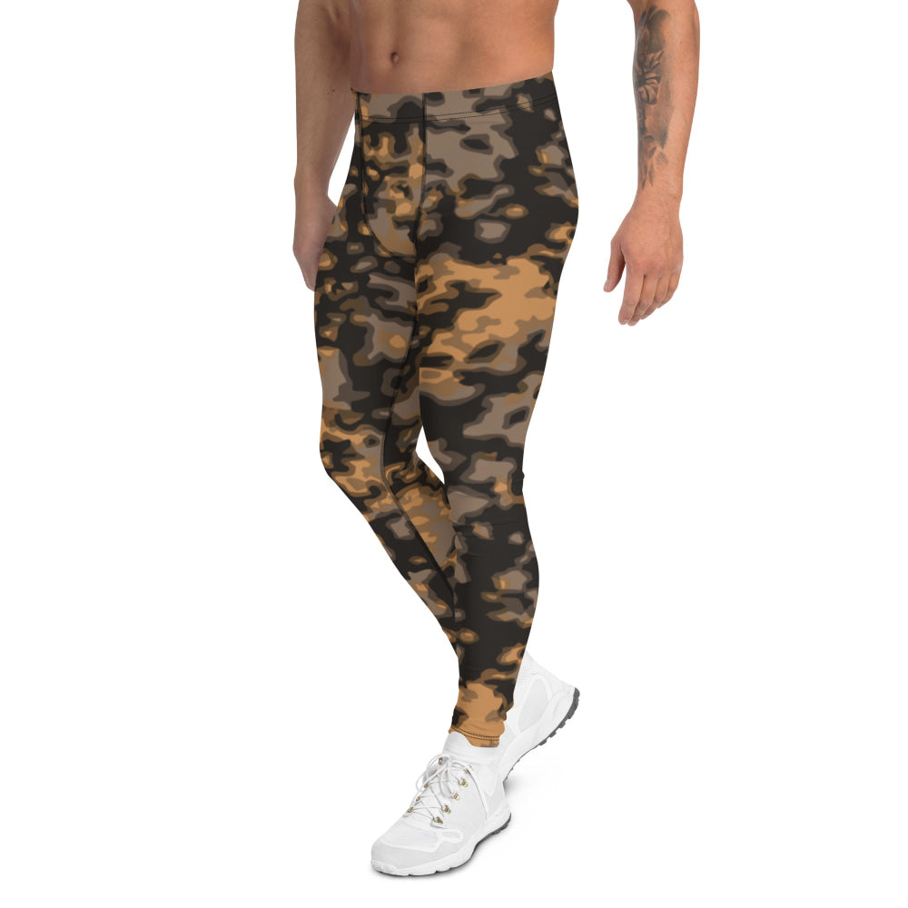 German WW2 Rauchtarnmuster Blurred Edge Autumn CAMO Men’s Leggings - Mens