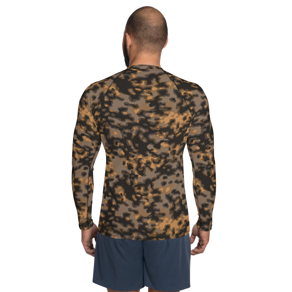 German WW2 Rauchtarnmuster Blurred Edge Autumn CAMO Men’s Rash Guard - Mens