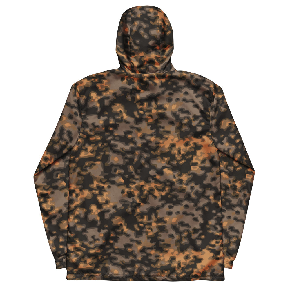 German WW2 Rauchtarnmuster Blurred Edge Autumn CAMO Men’s windbreaker - Mens Windbreaker