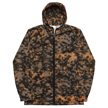 German WW2 Rauchtarnmuster Blurred Edge Autumn CAMO Men’s windbreaker - Mens Windbreaker