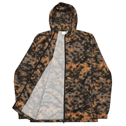 German WW2 Rauchtarnmuster Blurred Edge Autumn CAMO Men’s windbreaker - Mens Windbreaker