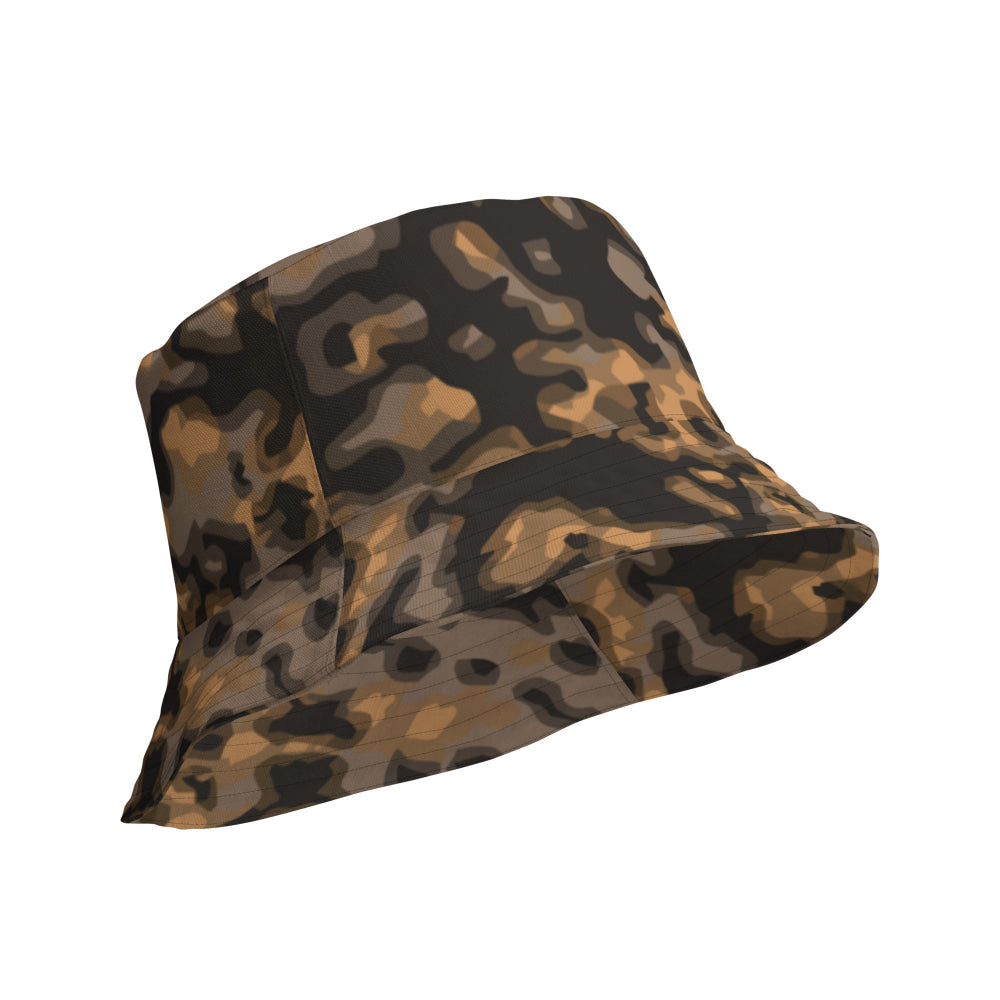 German WW2 Rauchtarnmuster Blurred Edge Autumn CAMO Reversible bucket hat - Bucket Hat