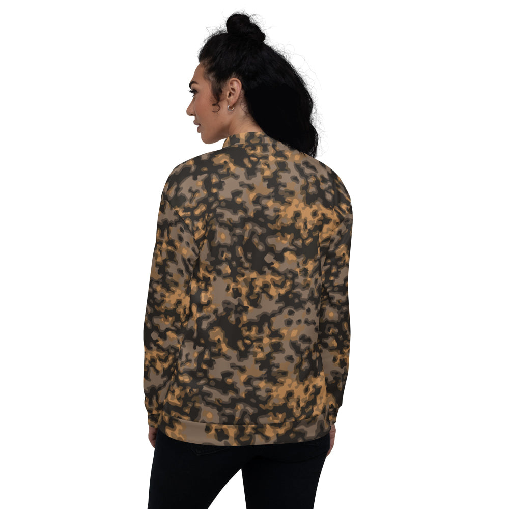 German WW2 Rauchtarnmuster Blurred Edge Autumn CAMO Unisex Bomber Jacket