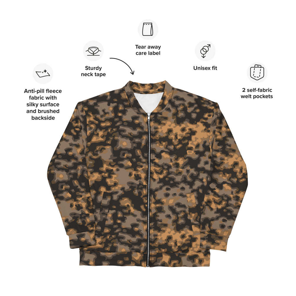 German WW2 Rauchtarnmuster Blurred Edge Autumn CAMO Unisex Bomber Jacket