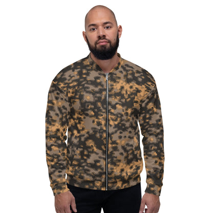 German WW2 Rauchtarnmuster Blurred Edge Autumn CAMO Unisex Bomber Jacket