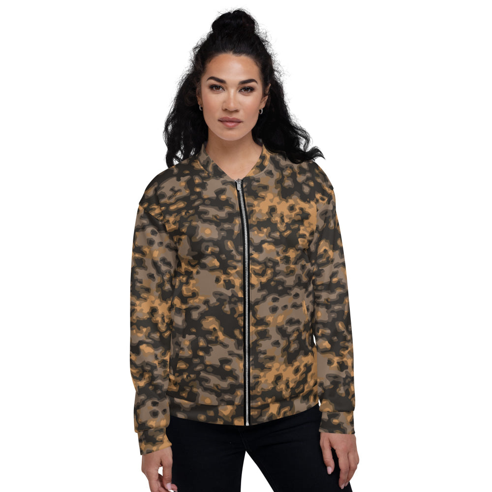 German WW2 Rauchtarnmuster Blurred Edge Autumn CAMO Unisex Bomber Jacket