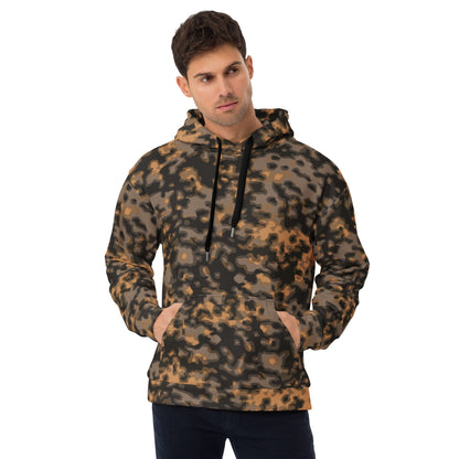 German WW2 Rauchtarnmuster Blurred Edge Autumn CAMO Unisex Hoodie - 2XS