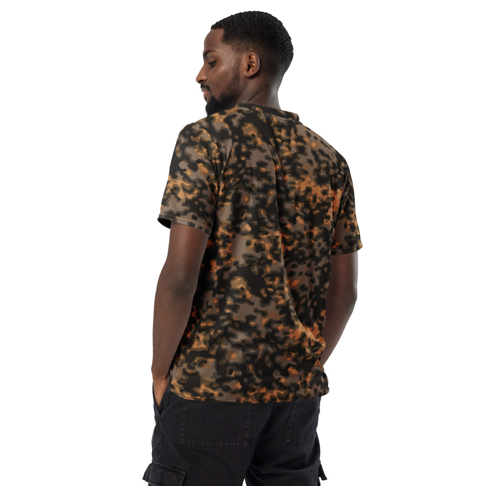 German WW2 Rauchtarnmuster Blurred Edge Autumn CAMO unisex sports jersey - Unisex Sports Jersey