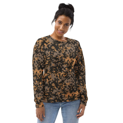 German WW2 Rauchtarnmuster Blurred Edge Autumn CAMO Unisex Sweatshirt