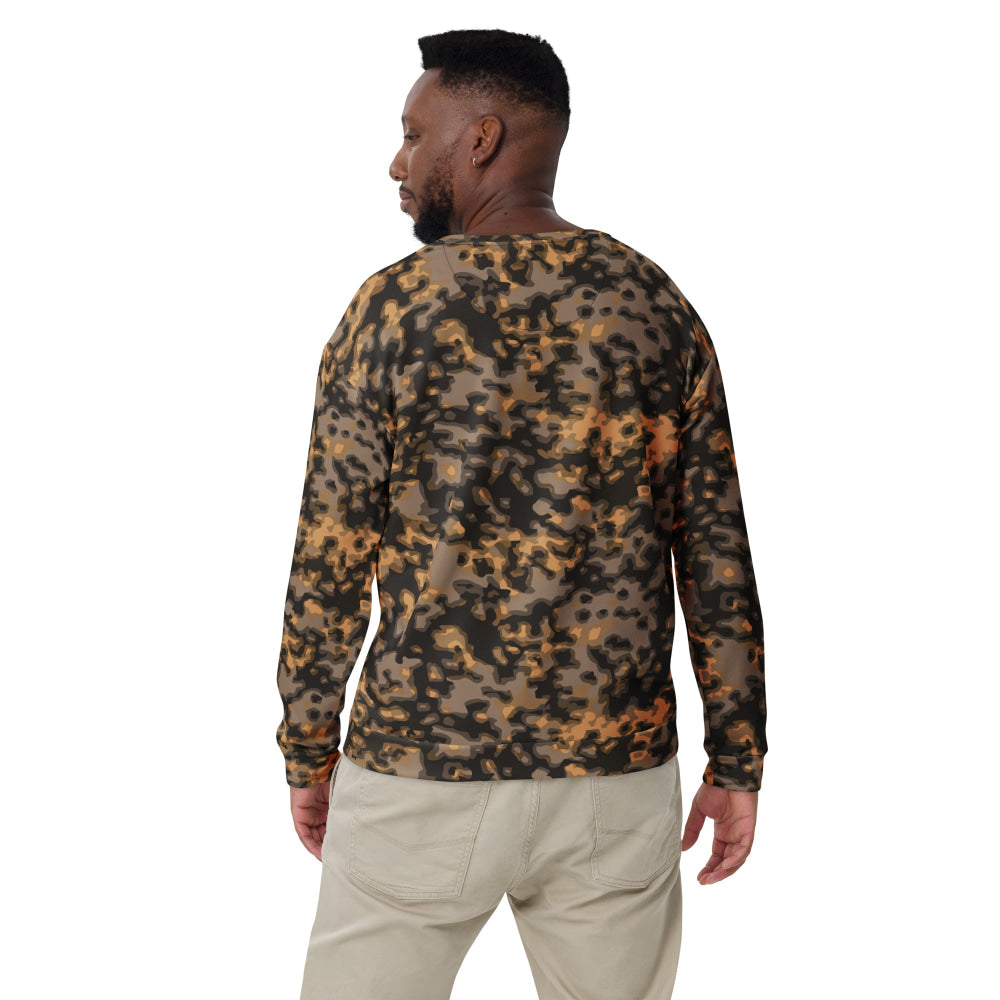 German WW2 Rauchtarnmuster Blurred Edge Autumn CAMO Unisex Sweatshirt