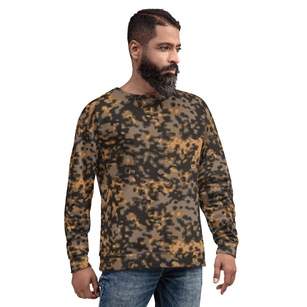 German WW2 Rauchtarnmuster Blurred Edge Autumn CAMO Unisex Sweatshirt