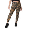 German Rauchtarnmuster Autumn Faded CAMO Women’s Leggings with pockets