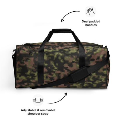 German WW2 Rauchtarnmuster Blurred Edge Spring CAMO Duffle bag - Bag