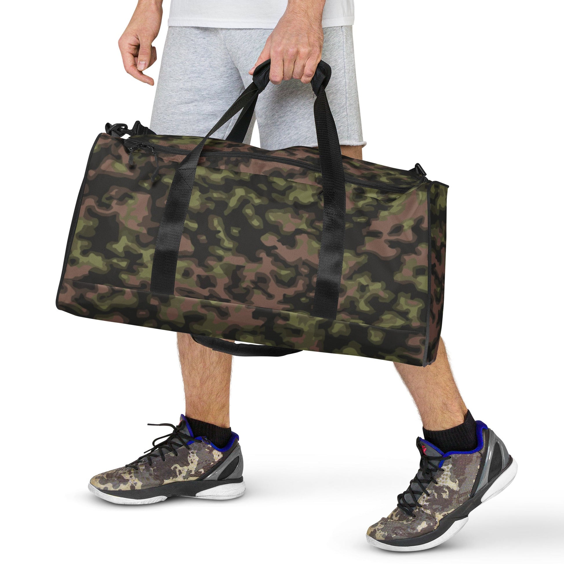 German WW2 Rauchtarnmuster Blurred Edge Spring CAMO Duffle bag - Bag