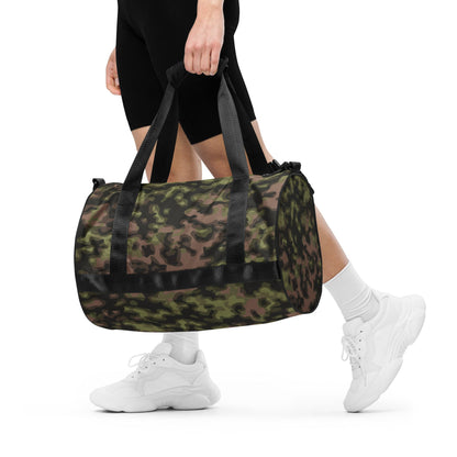 German WW2 Rauchtarnmuster Blurred Edge Spring CAMO gym bag - Gym Bag