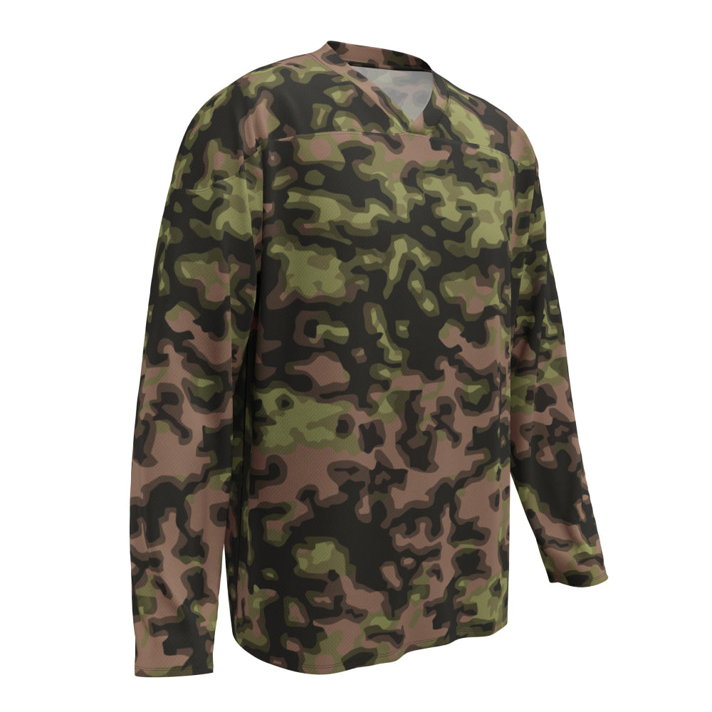 German WW2 Rauchtarnmuster Blurred Edge Spring CAMO hockey fan jersey - Unisex Hockey Fan Jersey