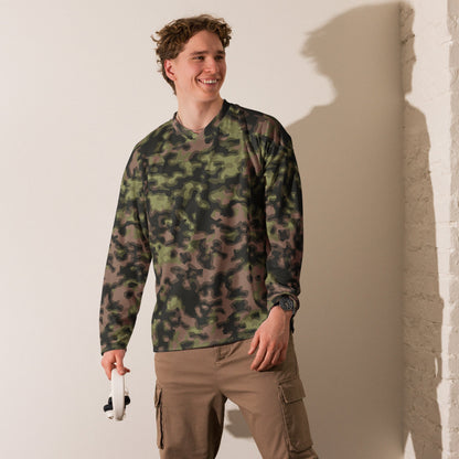 German WW2 Rauchtarnmuster Blurred Edge Spring CAMO hockey fan jersey - 2XS - Unisex Hockey Fan Jersey