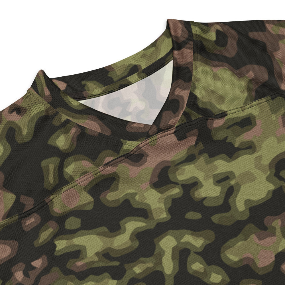 German WW2 Rauchtarnmuster Blurred Edge Spring CAMO hockey fan jersey - Unisex Hockey Fan Jersey