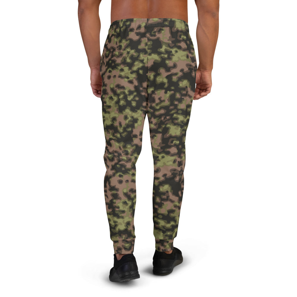 German WW2 Rauchtarnmuster Blurred Edge Spring CAMO Men’s Joggers - Mens