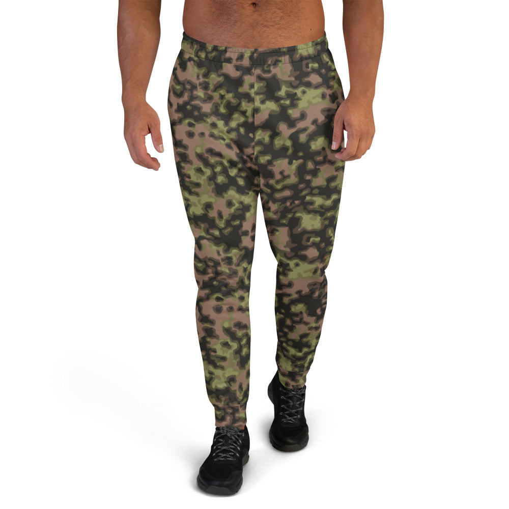 German WW2 Rauchtarnmuster Blurred Edge Spring CAMO Men’s Joggers - Mens