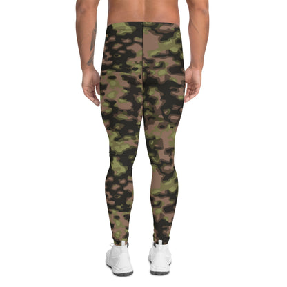 German WW2 Rauchtarnmuster Blurred Edge Spring CAMO Men’s Leggings - Mens