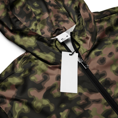 German WW2 Rauchtarnmuster Blurred Edge Spring CAMO Men’s windbreaker - Mens Windbreaker