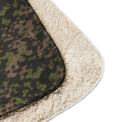 German Rauchtarnmuster Spring CAMO Sherpa blanket - Blankets