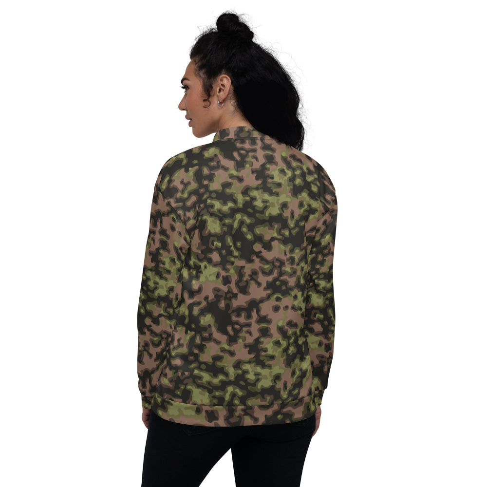 German WW2 Rauchtarnmuster Blurred Edge Spring CAMO Unisex Bomber Jacket