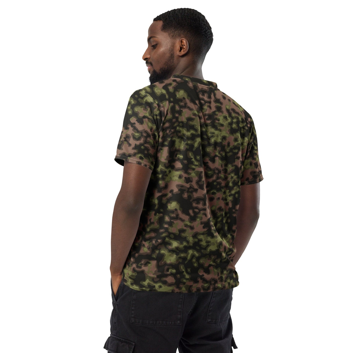 German WW2 Rauchtarnmuster Blurred Edge Spring CAMO unisex sports jersey - Unisex Sports Jersey