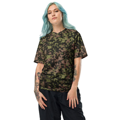 German WW2 Rauchtarnmuster Blurred Edge Spring CAMO unisex sports jersey - Unisex Sports Jersey