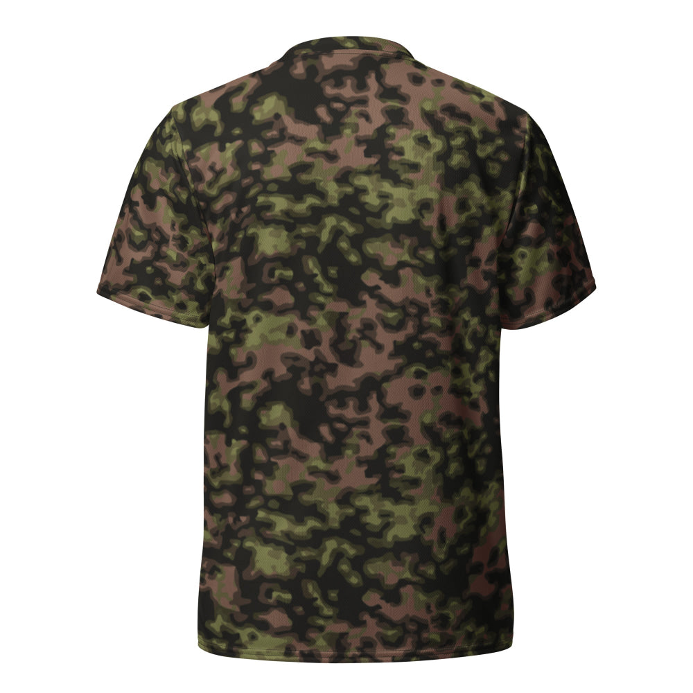 German WW2 Rauchtarnmuster Blurred Edge Spring CAMO unisex sports jersey - Unisex Sports Jersey