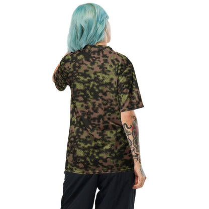 German WW2 Rauchtarnmuster Blurred Edge Spring CAMO unisex sports jersey - Unisex Sports Jersey