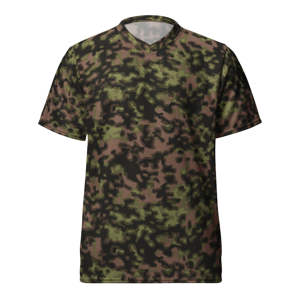 German WW2 Rauchtarnmuster Blurred Edge Spring CAMO unisex sports jersey - Unisex Sports Jersey