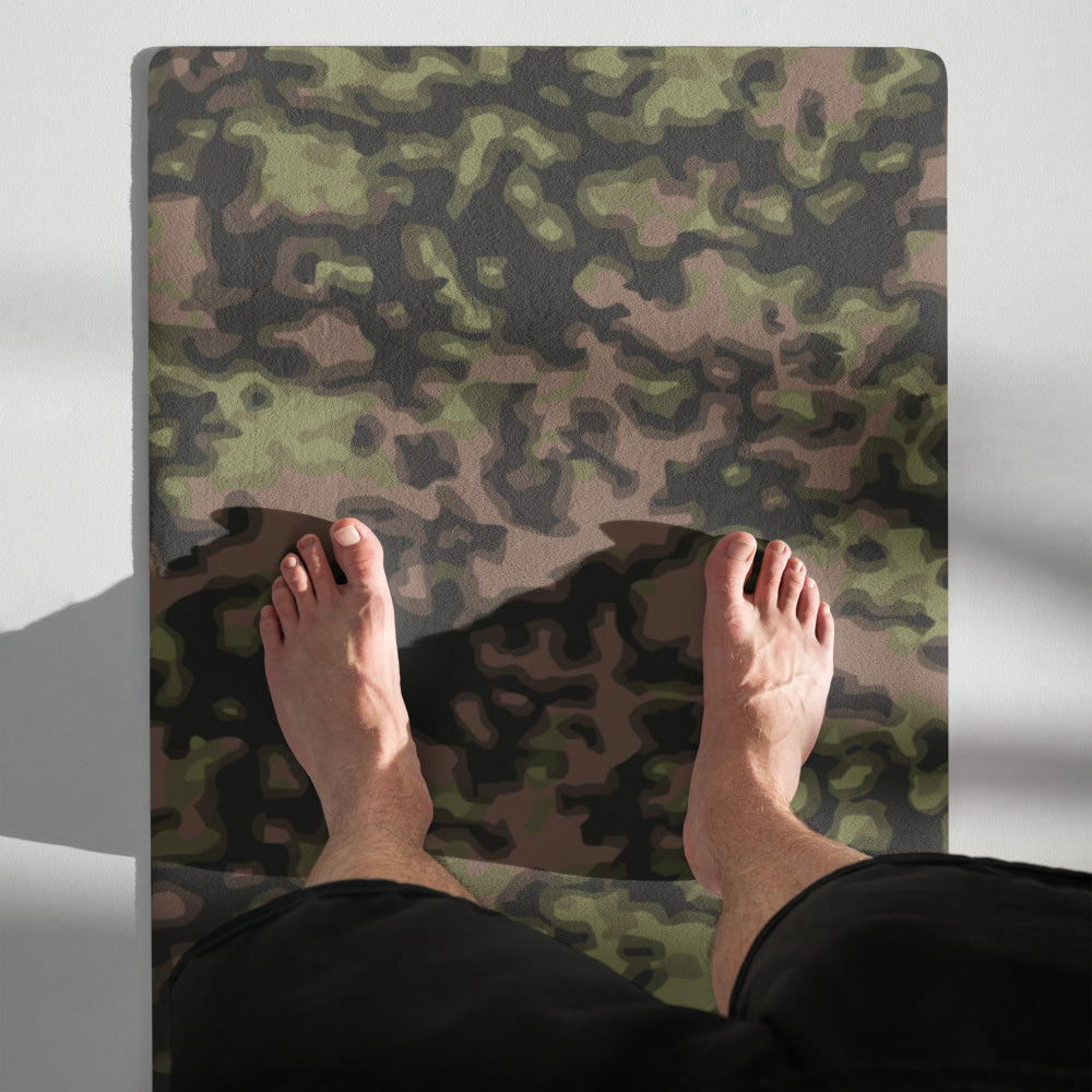 German WW2 Rauchtarnmuster Blurred Edge Spring CAMO Yoga mat - Mat