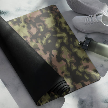 German WW2 Rauchtarnmuster Blurred Edge Spring CAMO Yoga mat - Mat