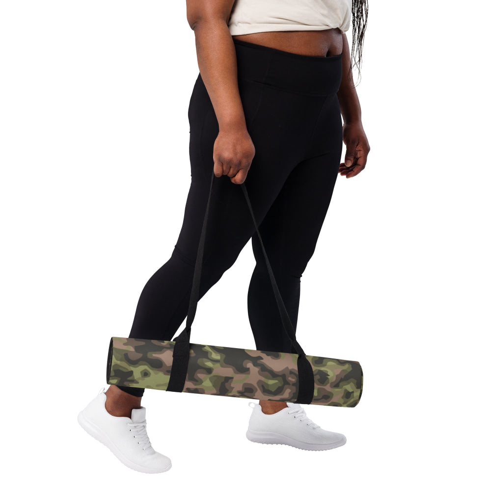 German WW2 Rauchtarnmuster Blurred Edge Spring CAMO Yoga mat - Mat