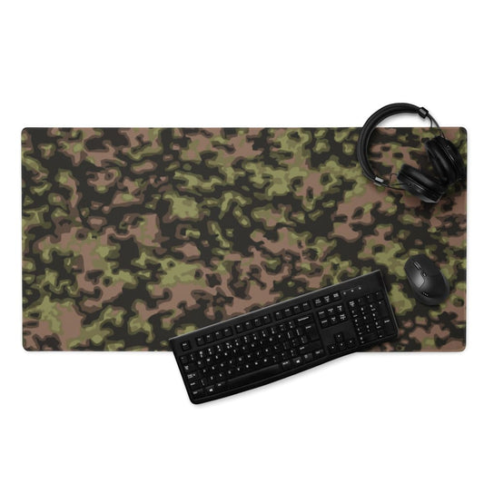 German Rauchtarnmuster Summer Faded CAMO Gaming mouse pad - 36″×18″