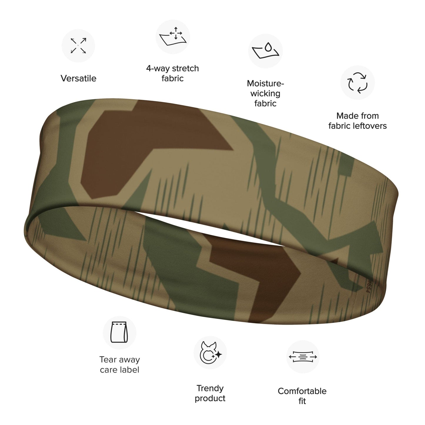 German WW2 Sumpfmuster 43 CAMO Headband - M