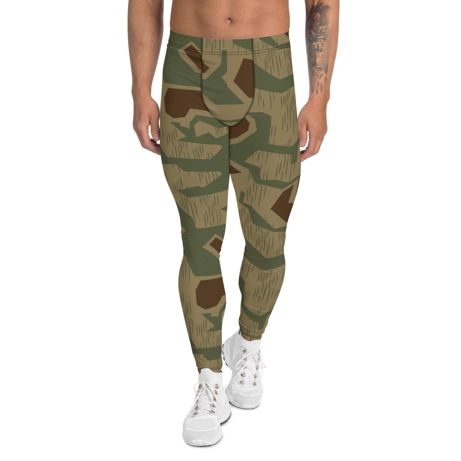 German WW2 Sumpfmuster 43 CAMO Men’s Leggings - XS - Mens