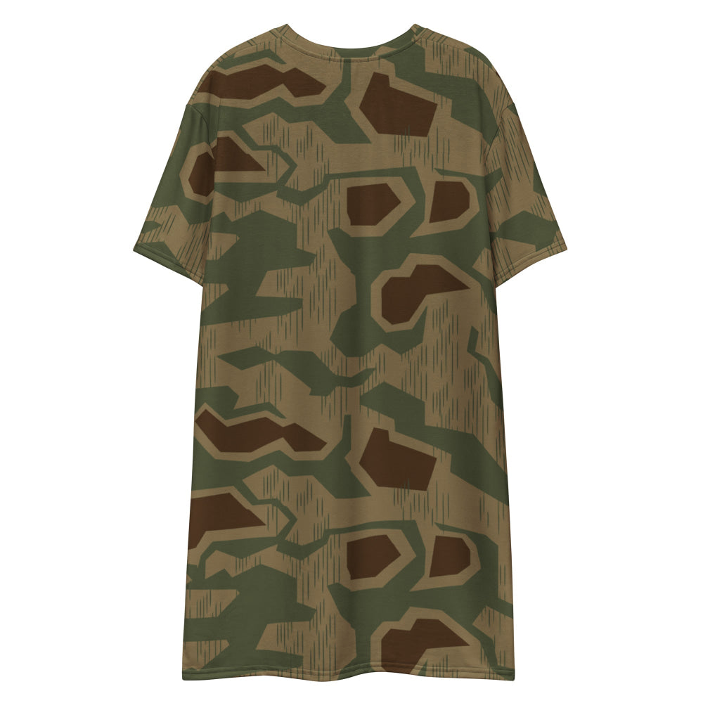 German WW2 Sumpfmuster 43 CAMO T-shirt dress - Womens T-Shirt Dress