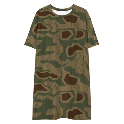 German WW2 Sumpfmuster 43 CAMO T-shirt dress - Womens T-Shirt Dress