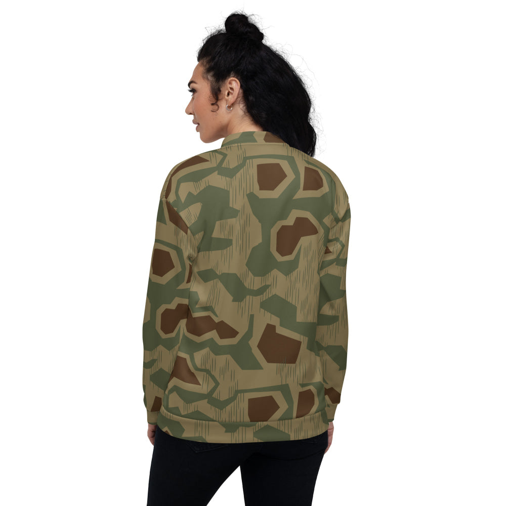 German WW2 Sumpfmuster 43 CAMO Unisex Bomber Jacket