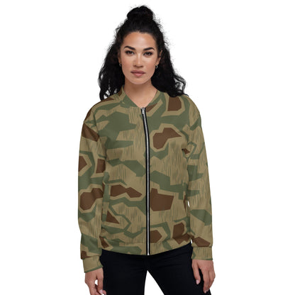 German WW2 Sumpfmuster 43 CAMO Unisex Bomber Jacket