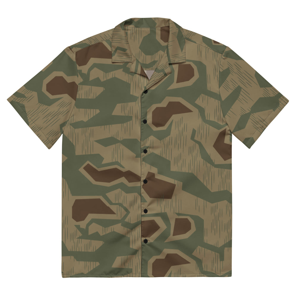 German WW2 Sumpfmuster 43 CAMO Unisex button shirt - 2XS - Button Shirt