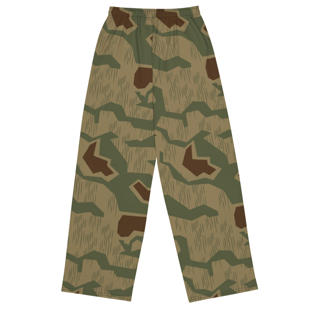 German WW2 Sumpfmuster 43 CAMO unisex wide-leg pants - Unisex Wide-Leg Pants