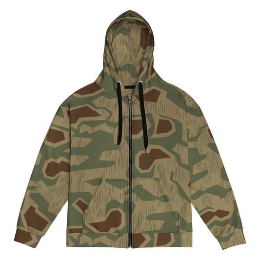 German WW2 Sumpfmuster 43 CAMO Unisex zip hoodie - Zip Hoodie