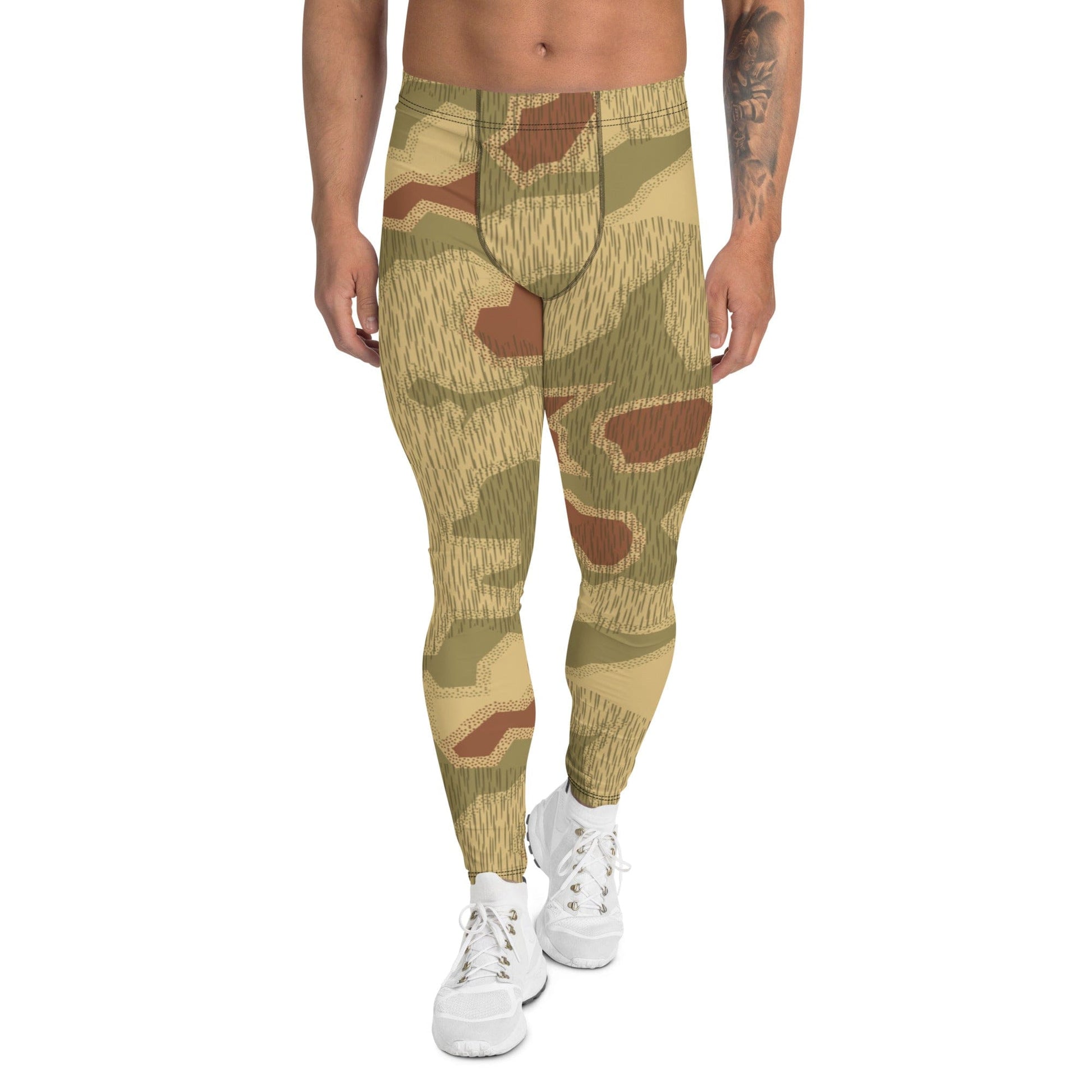 German WW2 Sumpfmuster 44 CAMO Men’s Leggings - XS - Mens