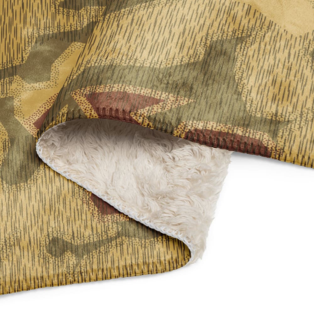 German WW2 Sumpfmuster 44 CAMO Sherpa blanket