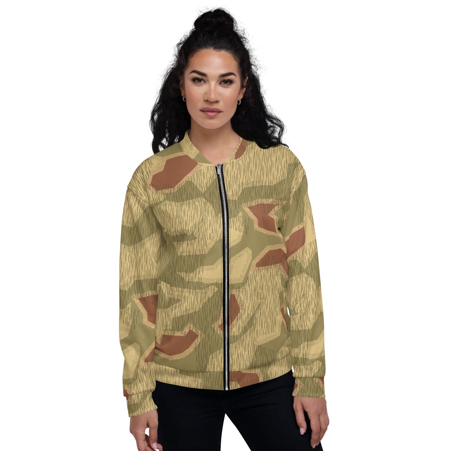 German WW2 Sumpfmuster 44 CAMO Unisex Bomber Jacket