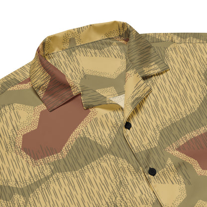 German WW2 Sumpfmuster 44 CAMO Unisex button shirt - Button Shirt